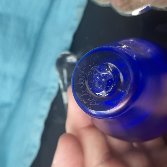 Vintage signed, Arte Vargas, Perfume Bottle - Picture 4 of 4